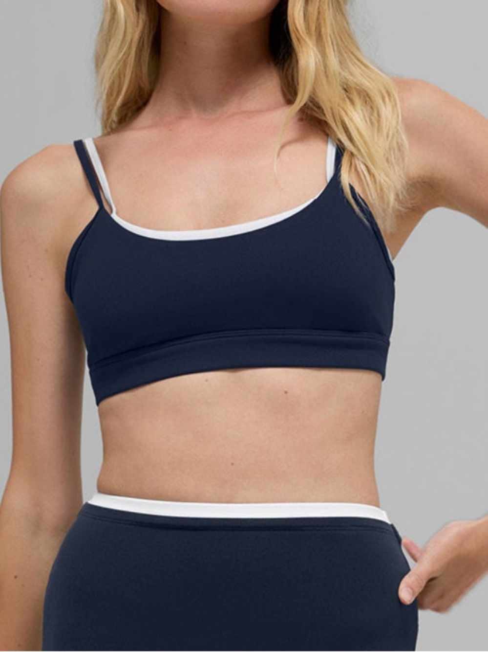 ALO Airbrush Double Up Bra ~ Size Medium